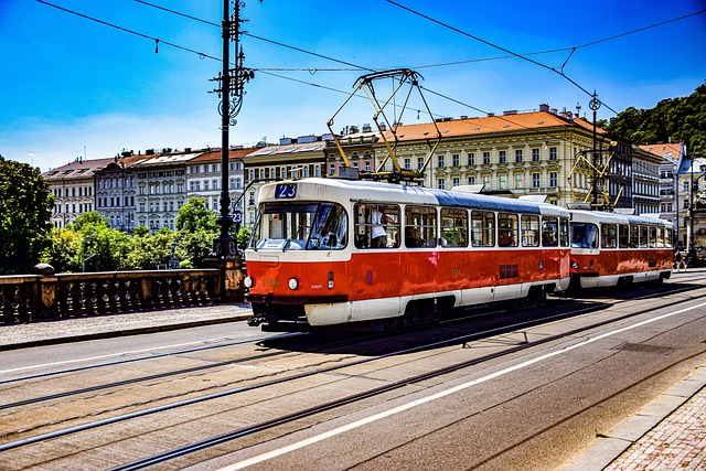 tramvaj v Praze